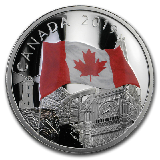 2019 Canada 2 oz Silver The Fabric of Canada 2019 Canada 2 oz Silver The Fabric of Canada